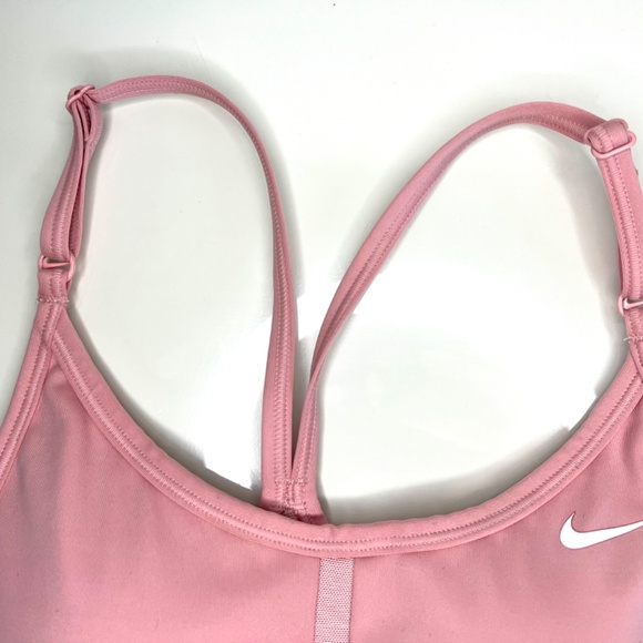 NWT Nike Dri-Fit Indy Athletic Bra Top Bralette Pink XS NEW - Picture 7 of 16